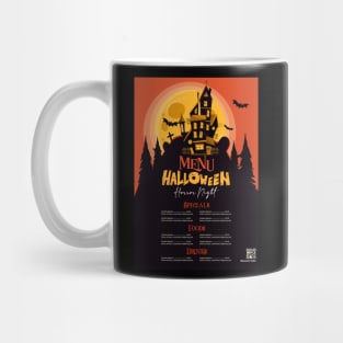 Menu Halloween Mug